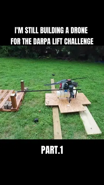 I'm still building a drone for the DARPA Lift Challenge P.1 #challenge #DIY #diy