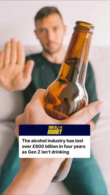 Alcohol industry loses £625 billion as Gen Z drinks less 🍺📉 The global alcohol