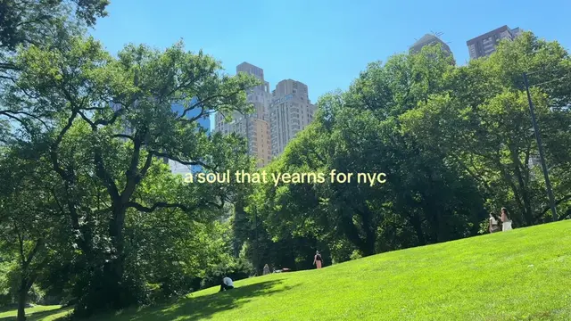 oh to be touching grass in central park again lol #fyp #nyc #newyork #relatable 