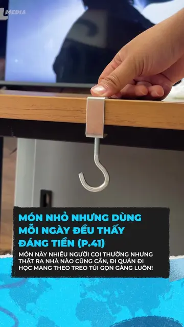 Móc treo kiểu này vừa sạch vừa khỏe #clmedia #cllifestyle #dogiadung #giadung #m