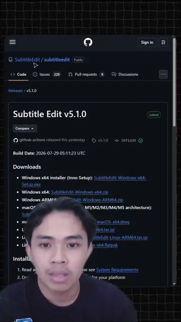 Auto subtitle gratis? Bisa banget. 🔥 #SubtitleEdit #AutoSubtitle #CapCut #Conte