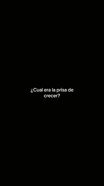 Y nos fuimos dando cuenta poco a poco que las responsabilidades se acercan no to