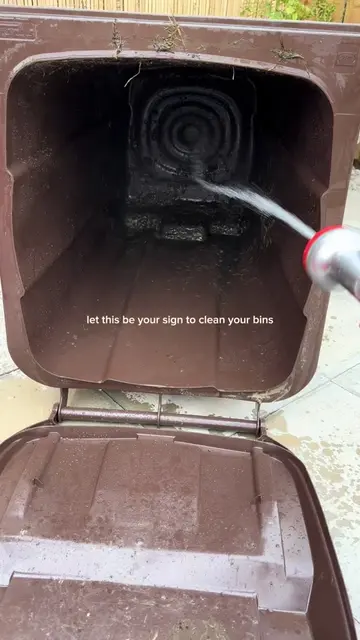 Your reminder to give your wheelie bins a clean! 🧼🫧🩷 #CleanTok #cleaningtok #