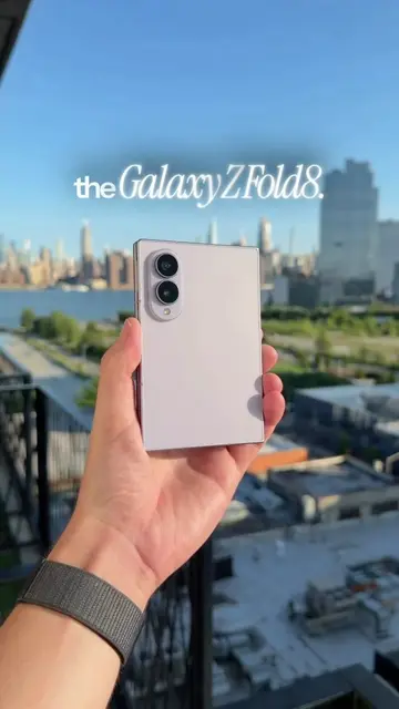 Day in the life with the Galaxy Z Fold 8! #galaxybysamsung #galaxyzfold8 #samsun