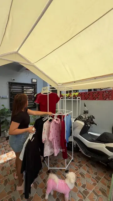 May matinong sampayan na kami sa labas mima 🥰🏡 #fyp #clothesrack #sampayan #ho