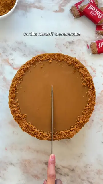 Vanilla Biscoff Cheesecake ✨😍 Lots of you have been asking about the Osta app! 