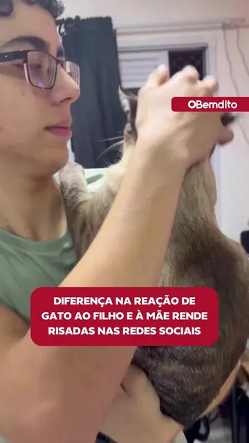 Um vídeo compartilhado por uma mãe divertiu internautas ao mostrar a preferência