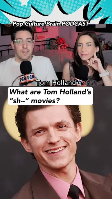 From the Pop Culture Brain PODCAST @popculturebrainpod - Tom Holland just admitt