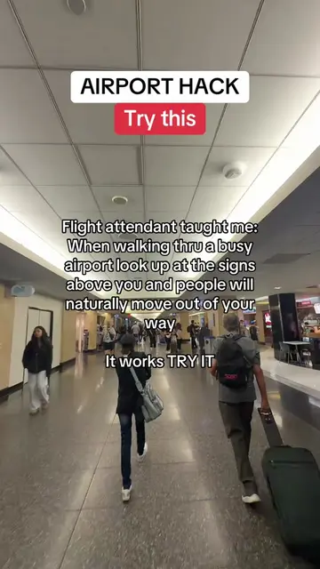 AIRPORT HACK DO THIS #lifehacks #airport #itworks 