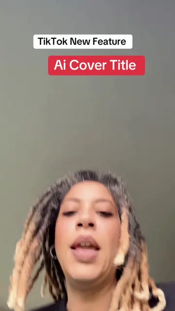 Tiktok cover title feature tutorial. Not everyone has this yet, but it's rolling