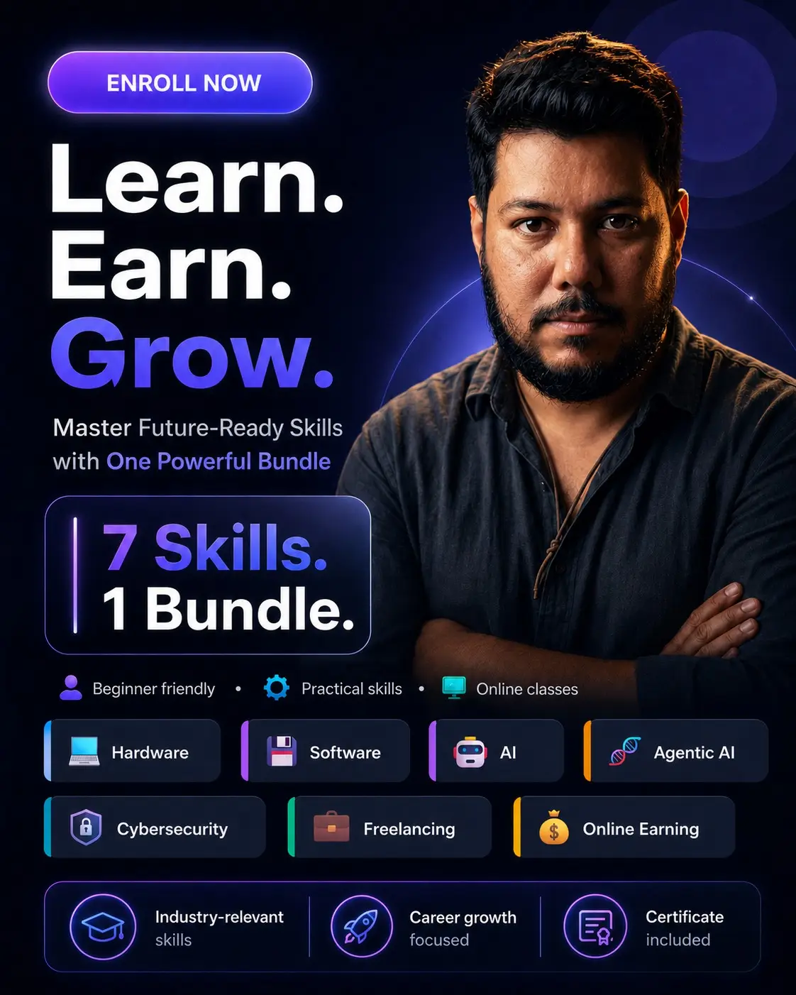 Build practical digital skills for today’s fast-changing online world. This begi