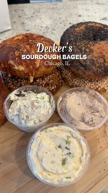 Decker's Sourdough Bagels is a popup in River North Chicago that might have some