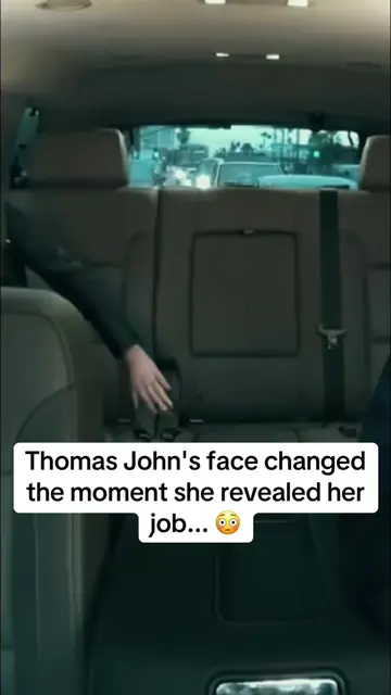 @Thomas John the moment she revealed her job... 😳  If you're seeking comfort, h