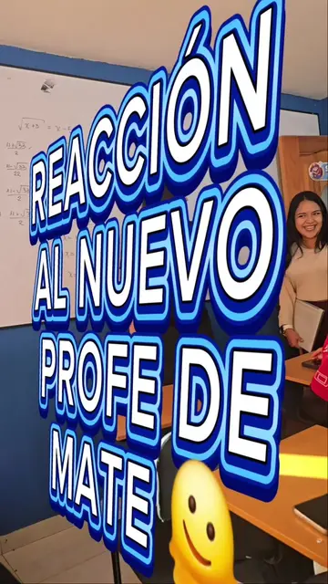 Reacciones de los estudiantes con el profe de Mate de la Sede Valle que vino a d