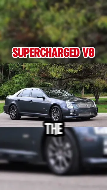 Ignored Supercharged V8 Sedan: Cadillac STS-V 🇺🇸⚡ While the CTS-V grabbed the 