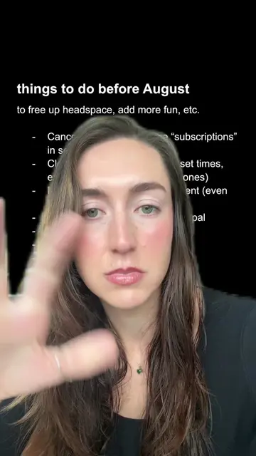 if you’re looking for a quick reset before August, here are some things you can 