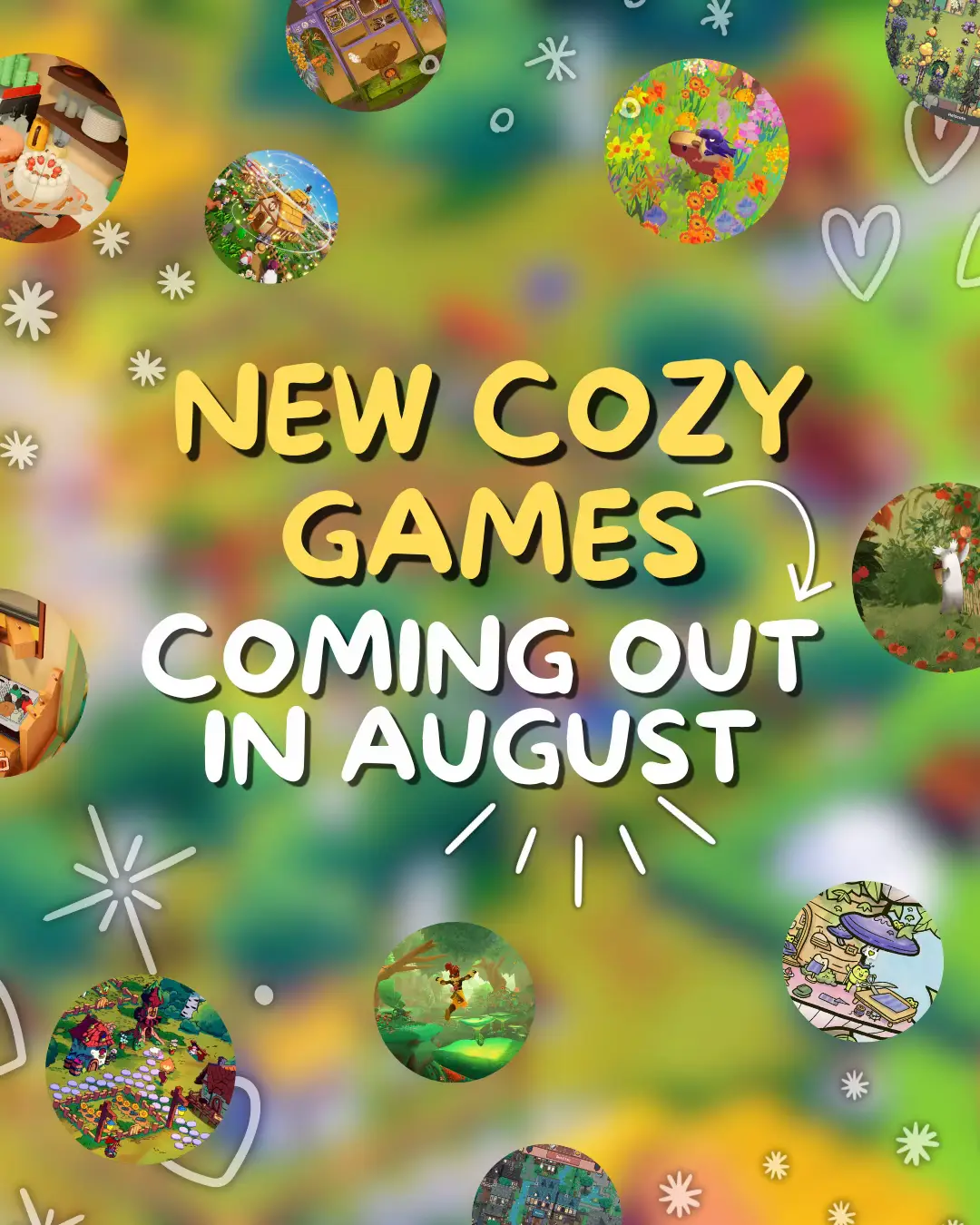There’s a lot of really good games coming out this August.. I’m so excited for s