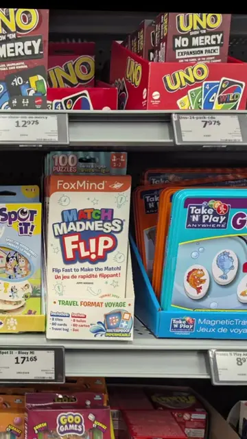 Match Madness Flip is the best travel game you can get at Walmart Canada! This h