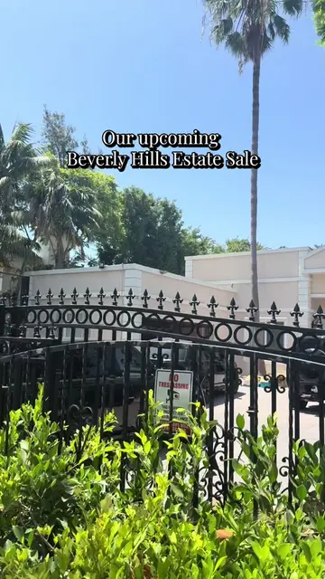 Beverly Hills Elegant Estate Sale  🗓 August 8–9 9:30 AM–3:00 PM Join us for an 