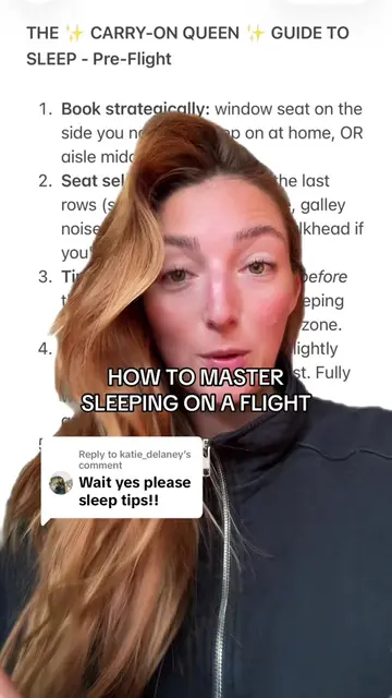 Replying to @katie_delaney PLANE SLEEPING is a skill that can be learned ok you 