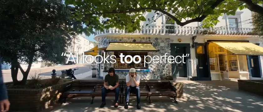 “AI looks too perfect”  Making something good has never been easier, which is ex