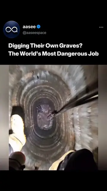 Would you step into a dark, suffocating hole with nothing but a shovel and a pra