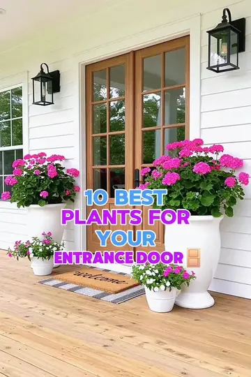 10 Best Plants to Make Your Front Door Look Beautiful 🌿🚪Want to give your home