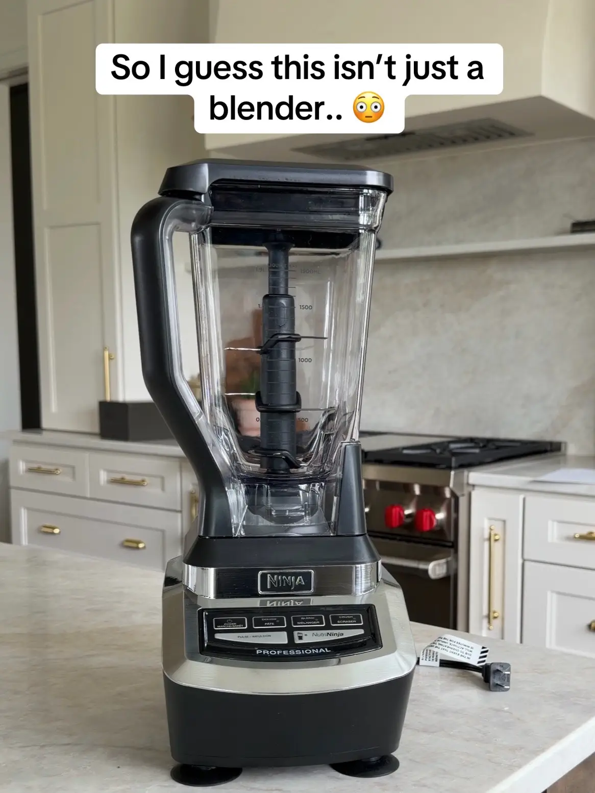 I thought I was just getting a regular blender.. #blender #foodprocessor #smooth