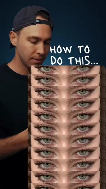 How to make that viral eye trend footage?  This eye filter has totally blown up 