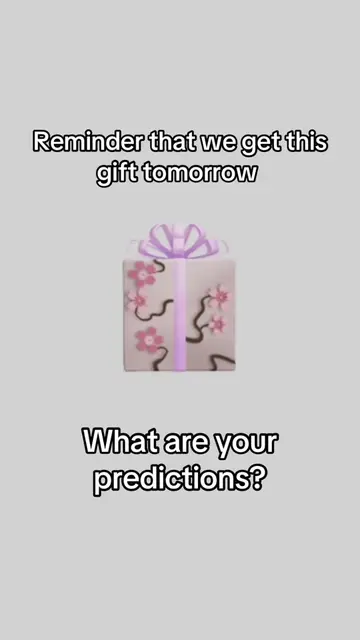 It could honestly be anything #roblox #gift #plus #blossom 
