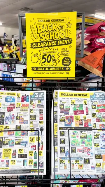🚨 The Dollar General Clearance Event starts TOMORROW! 🎉 Core clearance will be