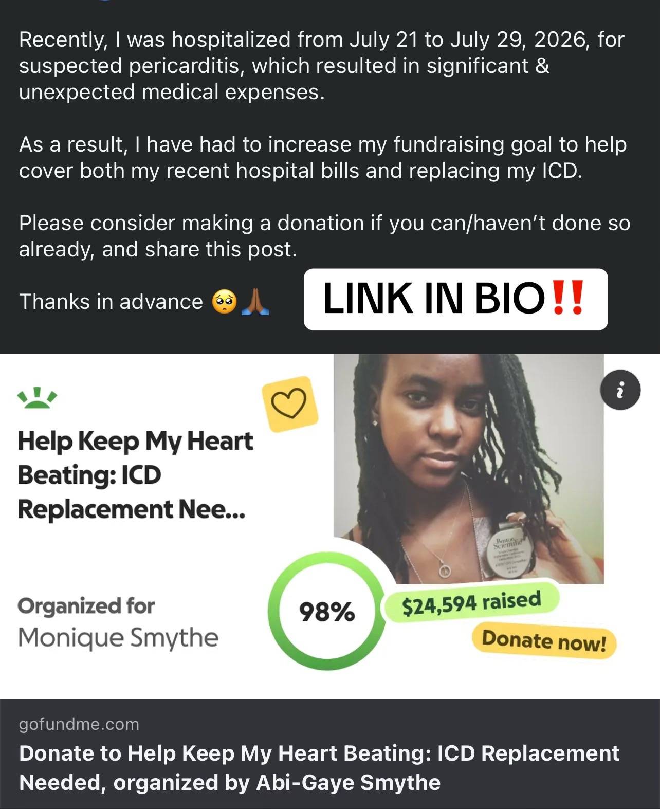 #abzsmythe #Mission109 #heartdisease #heartdiseaseawareness #chronicillnessaware