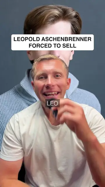 This is absolutely crazy Leo Aschenbrenner, the boy wonder dubbed the next Warre
