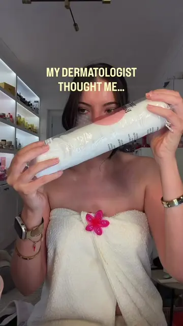My dermatologist taught me these glycolic acid hacks 🤍 #skincare #skincarehacks