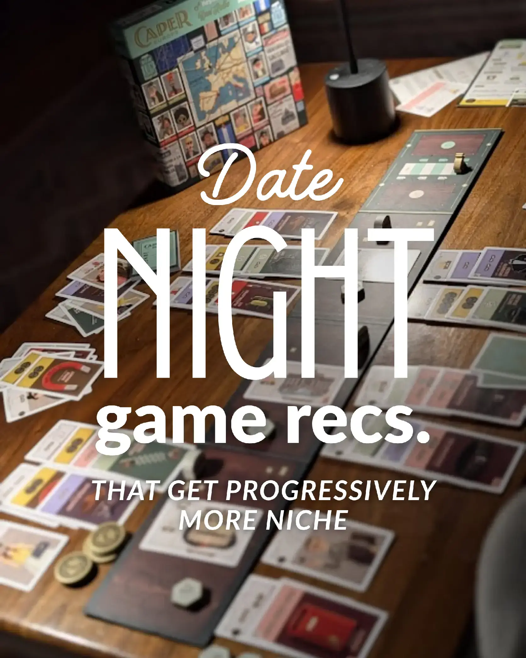 Date night couples games tend to be what we play more than anything else, partic