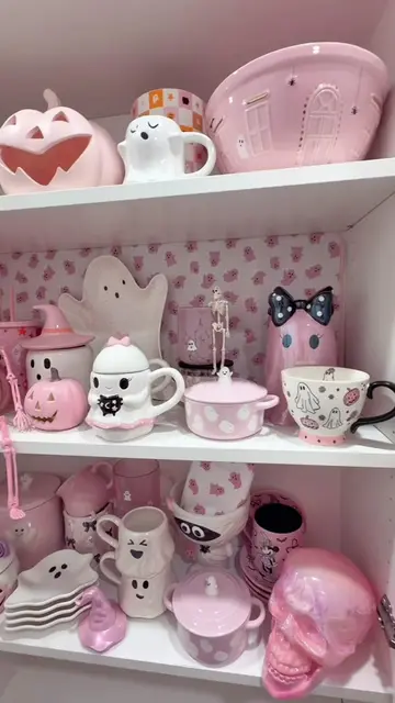 Pink-o-ween is for the girls who love Halloween… just not enough to let orange i