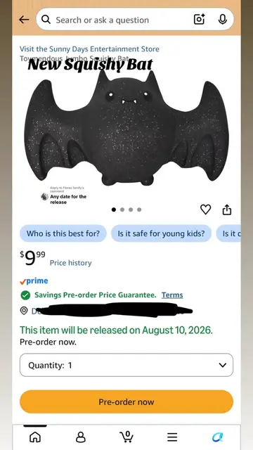 Replying to @Flores family preorder ! #squishyfinds #halloweensquishy 