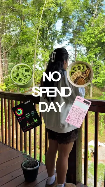 No spend day!!!💖✨saving up for $15k🫶🏽✨ #nospendday #nospendchallenge #savingm