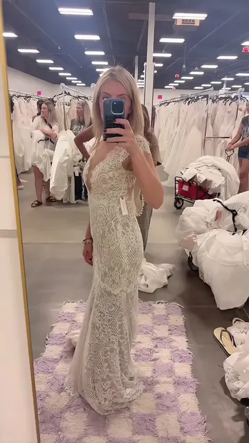 The @Reclectic bridal sale started today and I found one of my wedding dresses f