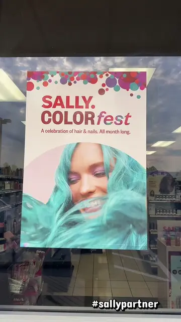 Join us for Colorfest this month at @Sally Beauty #sallybeautypartner #sallybeau