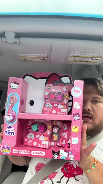 Unboxing more hello kitty and friends clickeez @Goliath Global @Clickeez #fyp #c