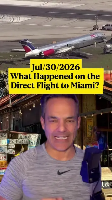 Discover the wild story of a direct flight from Argentina to Miami that turned i