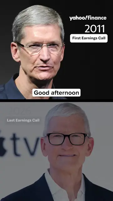 Tim Cook has left a lasting legacy at Apple, from his first earnings call as CEO