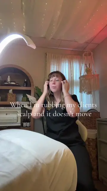Oooo gurrrrl #headspa #hairgrowthtips #scalphealth #hairloss #cosmetology 