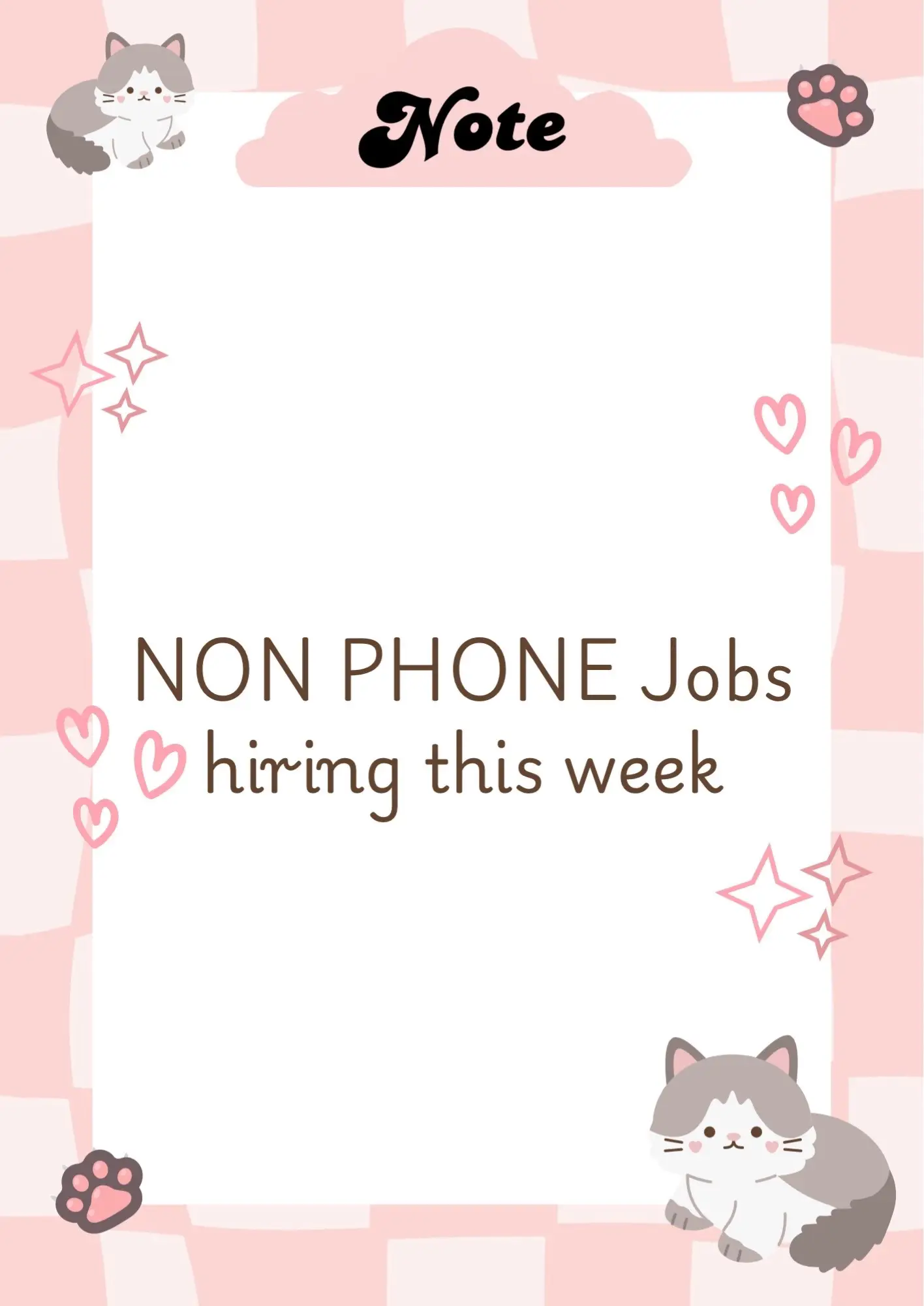 Manifesting interview emails for everyone who sees this. ✨📩 Today’s WFH job lea