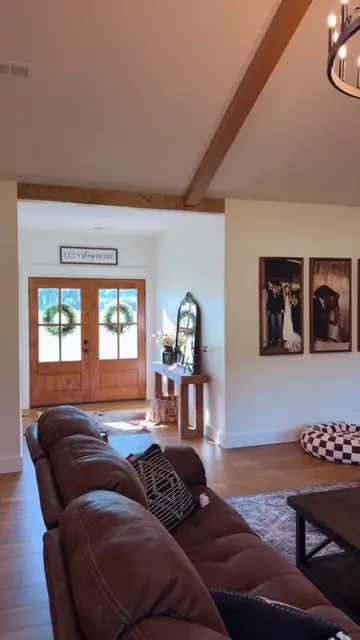 Home. 🤎  #barndominium #farmhouse #westernhome #homedecor #westerndecor 