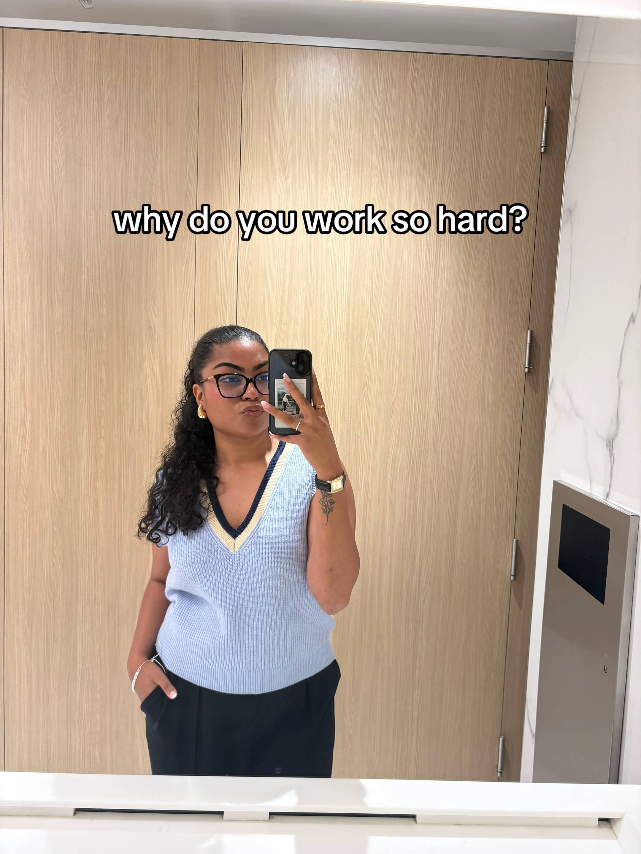can’t let anyone who voted me down #corporatelife #entrpreneur #womeninstem #stu