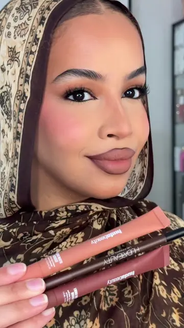 the perfect brown lip combo using huda beauty lip contour 2.0 in rich brown + ma