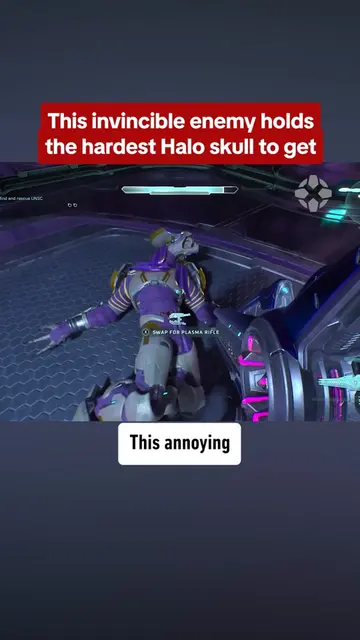 Only a steady aim and quick shot will earn you this Halo Skull. #Halo #halocampa