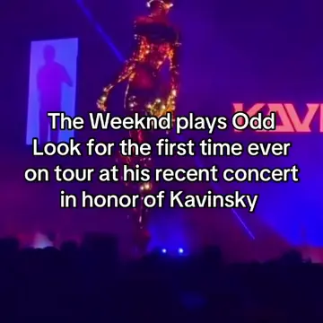 This is such a beautiful tribute by Abel. Rest in peace Kavinsky thank you for e
